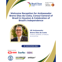 Welcome Reception for Ambassador Breno Costa, Consul General of Brazil in Houston