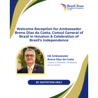 Mixer & Welcome Reception for Ambassador Breno Costa – Consul General of Brazil in Houston