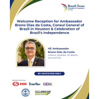 Welcome Reception for Ambassador Breno Costa, Consul General of Brazil in Houston