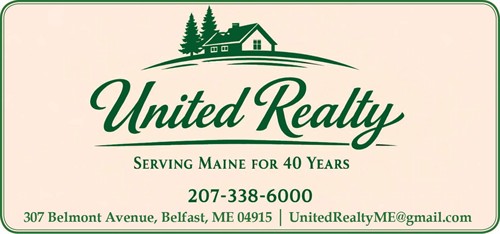 United Realty, Full Service Real Estate Company Serving Waldo County for over 40 Years!