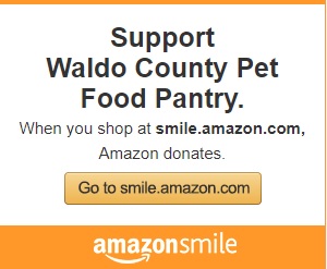 Amazon Smile supports Waldo County Pet Food Pantry
