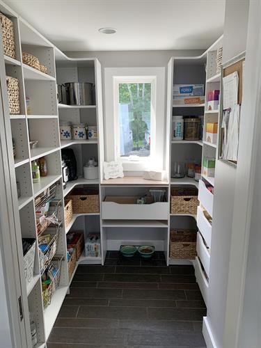 An organized pantry is a thing of beauty!