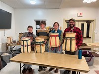 Guide Pack Basket Workshop - Lincolnville, Maine