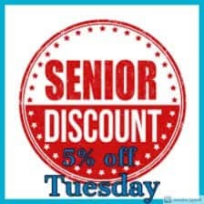 Senior Discount