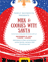 Milk & Cookies with Santa