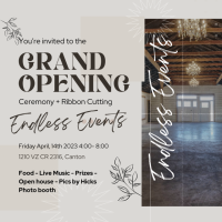 Ribbon Cutting - Endless Events and Getaways