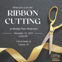 2023 - Ribbon Cutting - Muddy Paws Mudroom