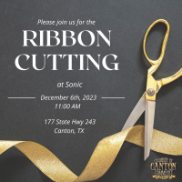 2023 - Ribbon Cutting - Sonic