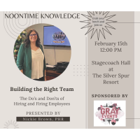 2024 Noontime Knowledge - Building the Right Team