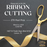 2024- Ribbon Cutting - ETX Pool Pros