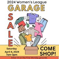 Women's League Garage Sale