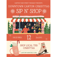 Downtown Canton Christmas Sip N' Shop