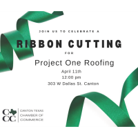 2025- Ribbon Cutting - Project One Roofing