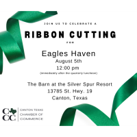 2025- Ribbon Cutting for Eagles Haven