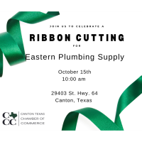 2025- Ribbon Cutting for Eastern Plumbing Supply