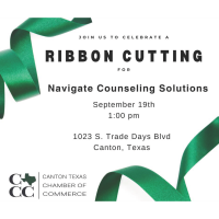2025- Ribbon Cutting for Navigate Counseling Solutions