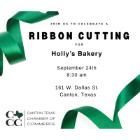 2025- Ribbon Cutting for Holly's Bakery