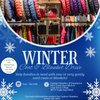 Coat & Blanket Drive Supporting Manna Food Bank of Van Zandt County