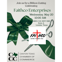 2026 Ribbon Cutting- Faithco Enterprises Inc