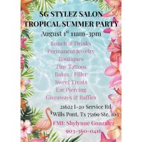 SG Stylez Salon Tropical Summer Party