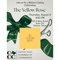 2026 Ribbon Cutting- The Yellow Rose