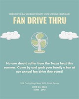 FAN DRIVE THRU-FREE COMMUNITY EVENT!