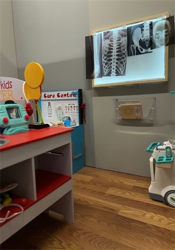 Kids play Doctors office