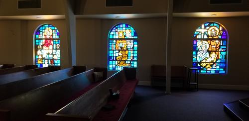 FUMC Sanctuary Stained Glass