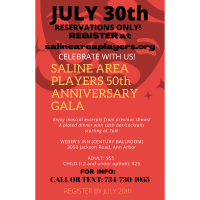 Saline Area Players - 50th Anniversary Gala