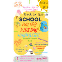 Back to School Fun Day Kids Day Fundraiser