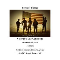 Veteran's Day Ceremony 2021