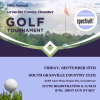 10th Annual Granville Chamber Golf Tournament