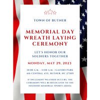 MEMORIAL DAY WREATH LAYING CEREMONY