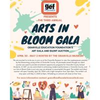 Granville Education Foundations Third Annual "Arts in Bloom Gala" and Silent Auction
