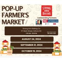 Pop-Up Farmer's Market