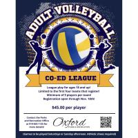 City of Oxford - Co-ed Adult Volleyball