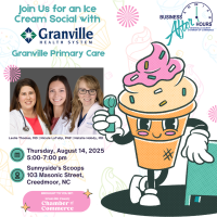Business After Hours Ice Cream Social with Granville Primary Care