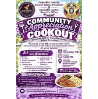 Community Appriciation Cookout