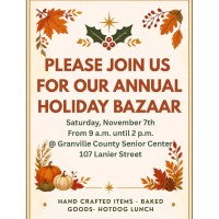 Annual Holiday Bazaar