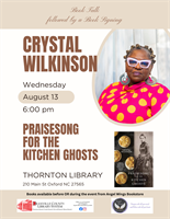 Book Talk & Author Signing