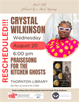 Book Talk & Author Signing