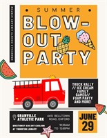 Summer Blow out Party