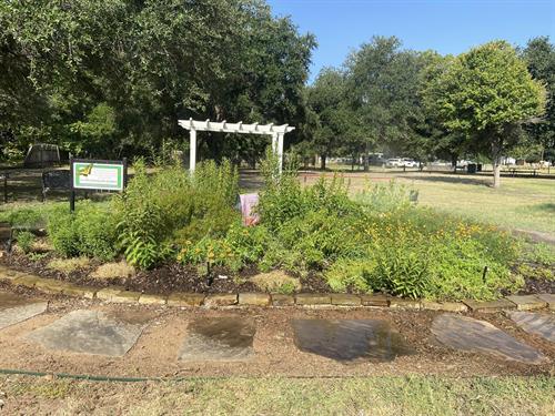 The certified butterfly garden at Midtown Park