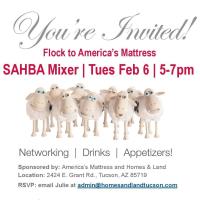 SAHBA Mixer at America's Mattress / Homes & Land Co-hosts