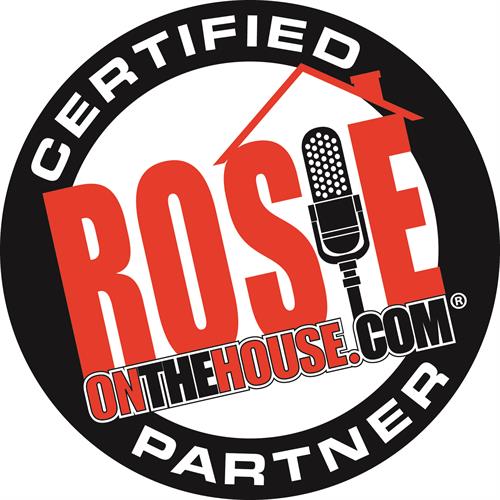 Proud Rosie on the House Certified Partner