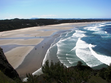Agate beach from the light house