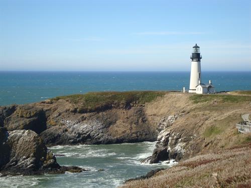 Yaquina Head Lighthouse nearby