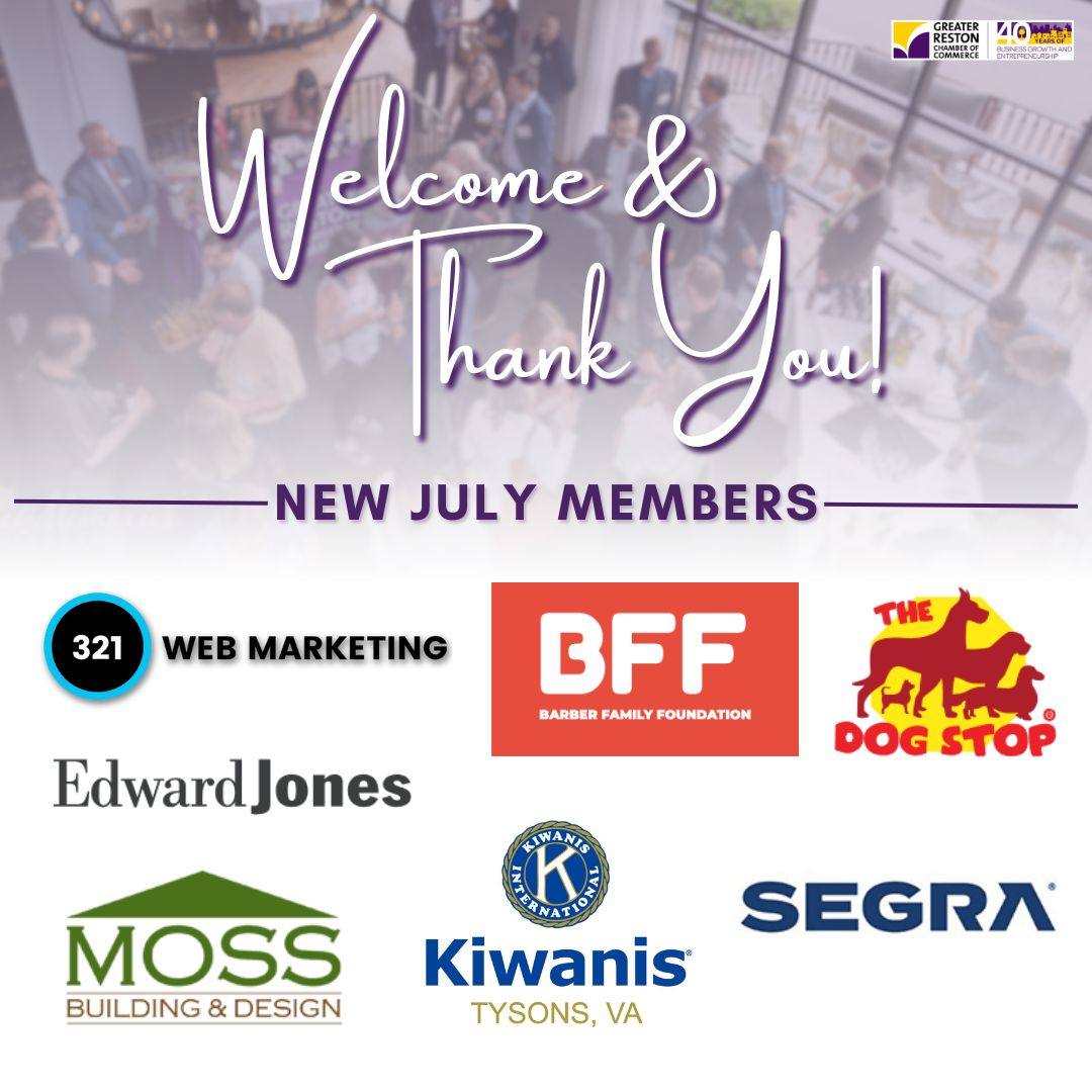 Image for Welcome & Thank You: July Member Recognition