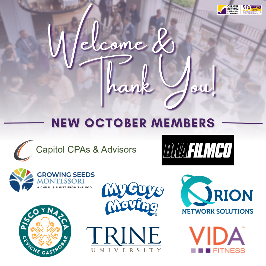 Image for Welcome & Thank You: October Member Recognition