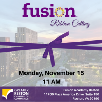 Ribbon Cutting Ceremony for Fusion Academy Reston